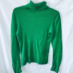 Old Navy Emerald Green Turtleneck Sweater M
